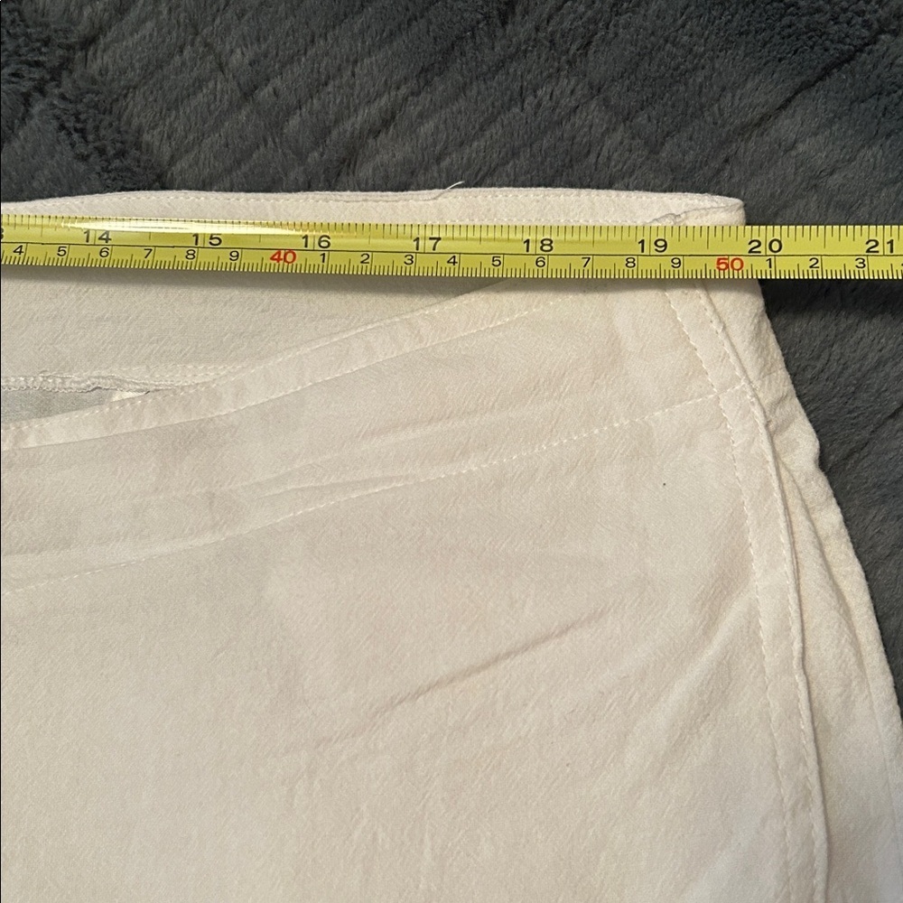 One Summer White Pants 100% cotton 2 XL - Picture 4 of 7